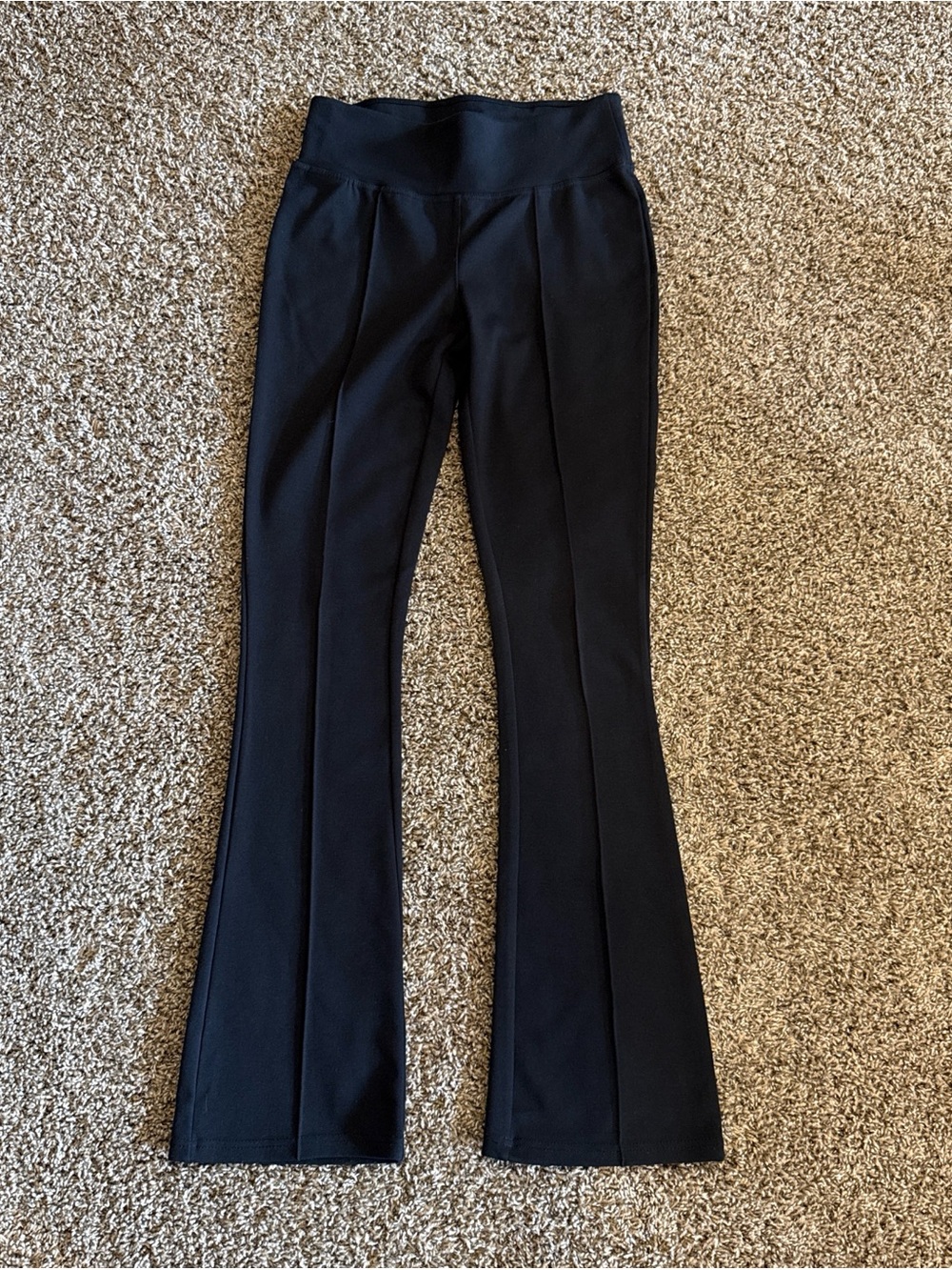 Seven7 Black Bootcut Ponte Flare Pants
